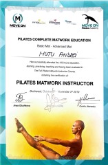 Pilates Matwork Instructor
