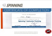 Spinning Certification